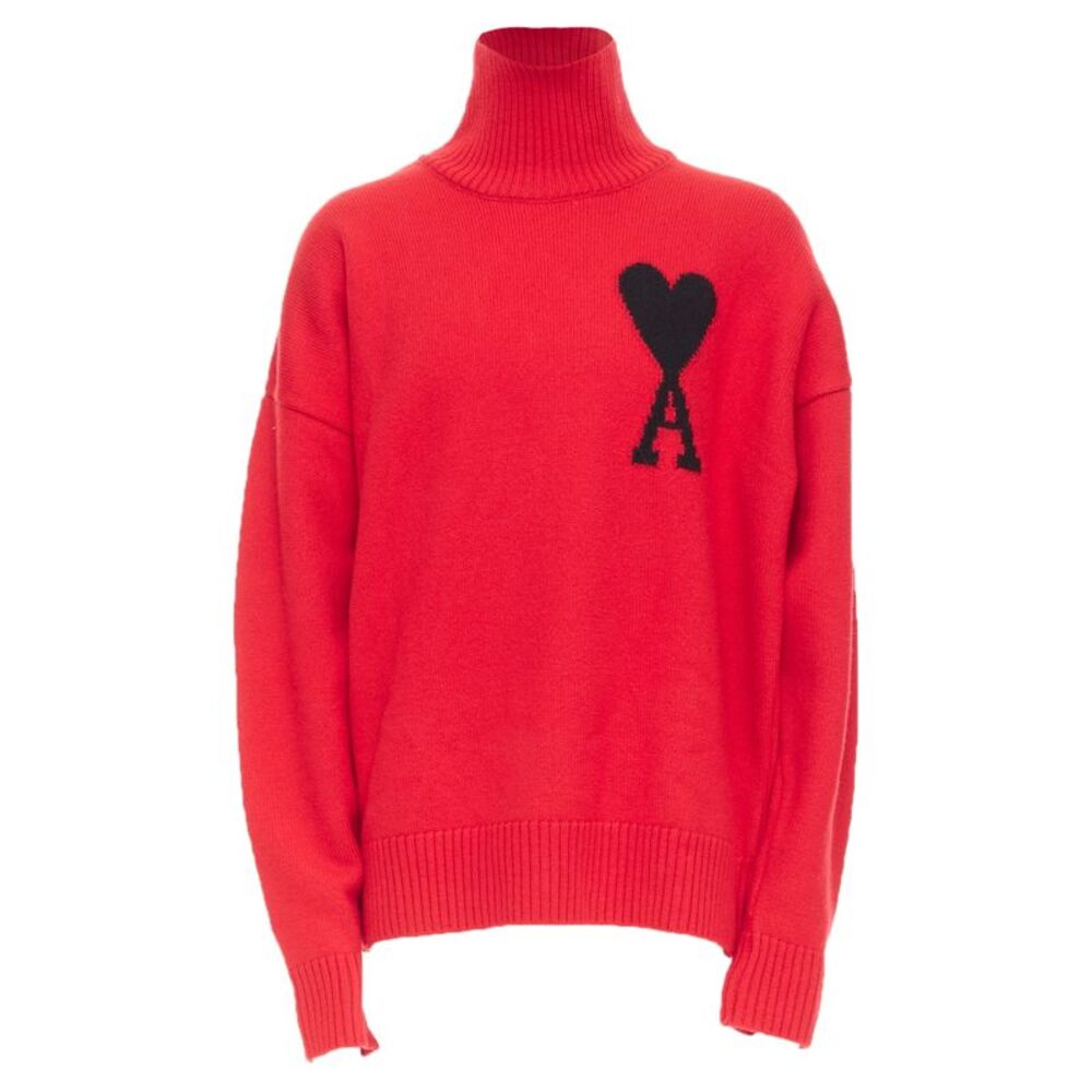 Ami De Coeur Wool Turtleneck Sweater